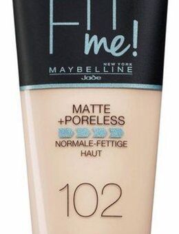 MAYBELLINE NEW YORK Foundation Fit Me! Matte + Poreless Make-Up, mit langanhaltender Formel