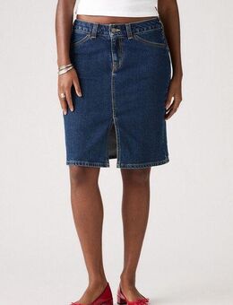 Levi's® Jeansrock LOW MIDI SKIRT ME mit Schlitz für mehr Bewegungsfreiheit