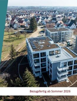 3-ZIMMER ETW IM 1. OG MIT BALKON - "WOHNEN IM PARK" IN LANGENAU - D06 - Langenau