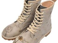 DOGO Longe Boots Schnürstiefel Squirrel Damen Stiefeletten, Longe Schnürboots Vegan