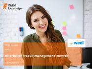 Mitarbeiter Produktmanagement (m/w/d) - Emsdetten