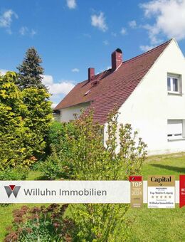 Uriges Lehmhaus mit gemütlicher Kaminheizung | Geräumiges Grundstück | Carport | Ruhige grüne Lage - Schönwölkau