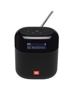 JBL JBL DAB Radio XL, schwarz, ohne Ladeadapter Digitalradio (DAB) (Digitalradio (DAB), FM-Tuner, 10,00 W)