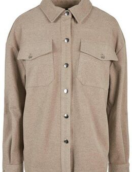 URBAN CLASSICS Hemdbluse Urban Classics Damen Ladies Classic Overshirt