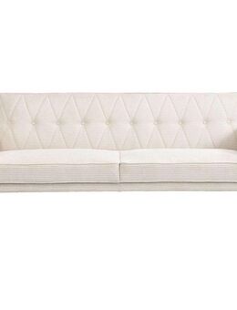 Dorel Home 3-Sitzer Avon, Schlafsofa 213cm, Bettfunktion (110/190cm), trendiger Cord o. Webstoff