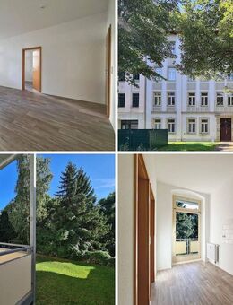 renovierte Altbauwohnung mit großzügigen Balkon im bequemen EG - Chemnitz