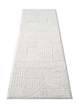 Carpet City Designteppich FOCUS765, rechteckig, Höhe: 20 mm, Boho-Design, Hochtief-Muster/ 3D-Effekt, Skandinavisch, Wohnzimmer