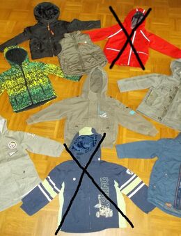 Gr. 104 Jacken Weste Übergangsjacke gefüttert Softshelljacke Kapuze Motiv einzeln zu bekommen - Haltern (See) Zentrum