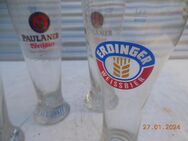 4 Weißbiergläser - - Allgäu - TOM - München Maxvorstadt