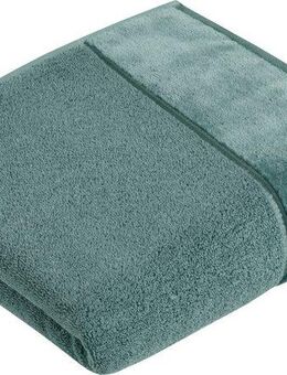 Vossen Handtuch Pure, Webfrottier (2-St), Baumwolle & VEGAN, mit eleganter Veloursbordüre