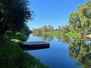 Großes Grundstück an der Saale mit Wasserzugang - Lützen