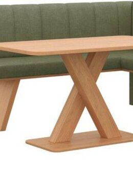 Home affaire Eckbankgruppe Nina, (Set, 4-tlg., 4er), Sitzgruppe Esszimmer Stühle Tisch und Bank bequem gepolstert