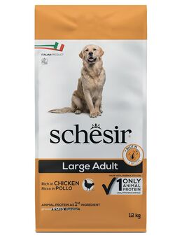 Schesir Dog Large Adult mit Huhn - 12 kg