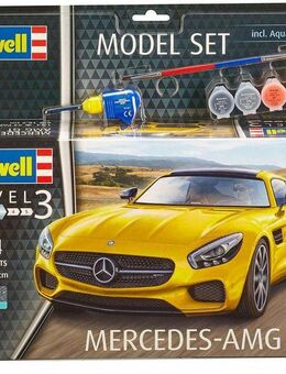 Revell® Modellbausatz Model Set, Mercedes-AMG GT, Maßstab 1:24, (Set), Made in Europe