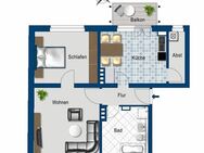 Wer will mich!? Individuelle 2-Zimmer-Wohnung - Magdeburg