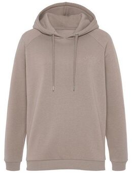 LASCANA Kapuzensweatshirt mit Logostickerei, Loungewear