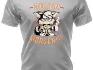 Lustiges T-Shirt Guten Morgen - RAHMENLOS® - Berlin