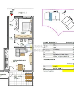 Nachhaltig Wohnen in Mietingen - Energieeffiziente Neubauwohnung KfW 40 + QNG - Mietingen