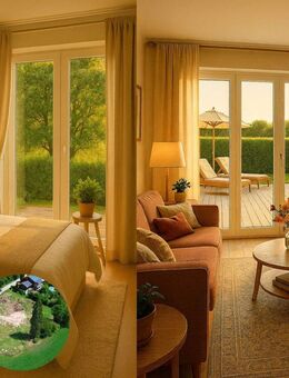 Inklusive Grundstück: Traumlage mit Blick ins Grüne - Triftern