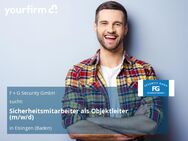 Sicherheitsmitarbeiter als Objektleiter (m/w/d) - Eisingen (Baden-Württemberg)