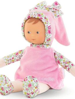 Corolle® Babypuppe Mon Doudou Corolle Miss Pink Blumengarten, mit Vanilleduft