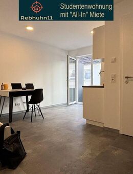 Studentenwohnung möbliert mit "All-In" Miete in Augsburg, Neubau - Augsburg