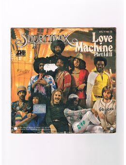 Supermax-LOve Machine Part I+II-Vinyl-SL,1978 - Linnich