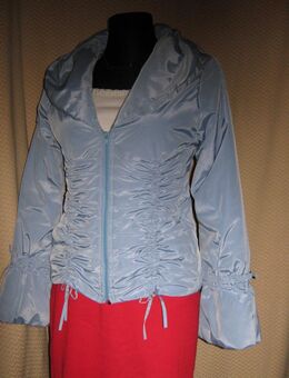 Edel * seidig wie Daunen * Winter * Jacke "BIBA by ESCADA" Gr. 34- 36/ XS- S * himmel- hell- blau * serenity * - Riedlingen