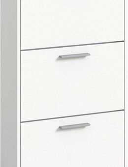 HBZ Schuhkommode Sam (1 St), Schuhkipper, Schuhschrank mit 3 Klappen, BxHxT 59x103x17cm