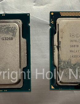 Intel CPUs (G3260/i5-3470) - Rheurdt