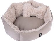 TIAKI Kuschelbett Fluffy Bone - L 50 x B 40 x H 20 cm