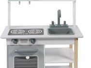 CHIC2000 Spielküche weiß-grau Kunststoff, MDF