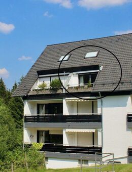 Hahnenklee - Attraktive 2-Zimmer-Maisonette-Wohnung mit Balkon - Goslar