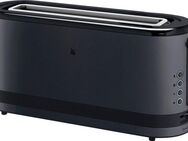 WMF Toaster KÜCHENminis Deep Black, 1 langer Schlitz, 980 W