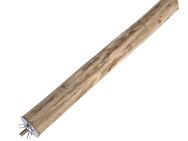 TIAKI Naturholz-Sitzstange - Größe M: Ø 3-4 cm, L 30 cm