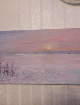 Ölbild "Geheimnisvolle Betrachung" - Celle