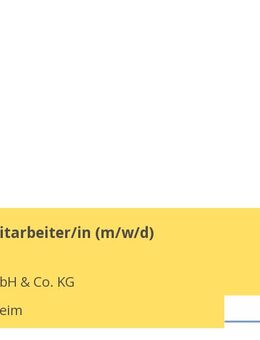 Vertriebsmitarbeiter/in (m/w/d) - Nettersheim