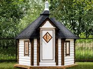 Sauna Saunakota Gartensauna 7.0m² 45mm Fichte - Rietberg