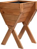 dobar Hochbeet Salatbeet Bausatz Massivholz Balkonbeet #58100 in 75217