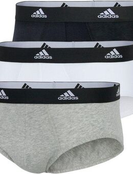 adidas Sportswear Slip Active Flex Cotton (3er Pack) elastisch, ohne Eingriff, weich, Logo-Bund, Single Jersey-Qualität