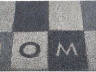 Andiamo Fußmatte Kokos Home, rechteckig, Höhe: 17 mm, Schmutzfangmatte, mit Spruch, In- und Outdoor geeignet