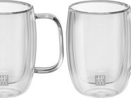 Zwilling Espressoglas Sorrento Plus, Borosilikatglas, Doppelwandig, Borosilikatglas, 2-tlg., je 140 ml
