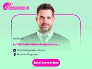 Luftsicherheitskontrollpersonal (m/w/d) - Freising Zentrum