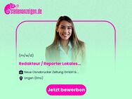 Redakteur / Reporter Lokales (m/w/d) - Meppen