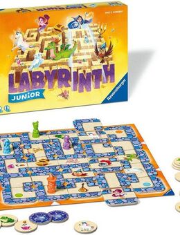 Ravensburger Spiel Junior Labyrinth, Merkspiel, Made in Europe