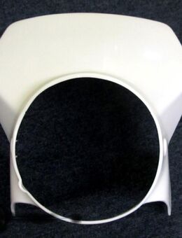 Honda MTX 50 80 Lampenmaske rund plastic black lamp-mask KKR - Eschershausen