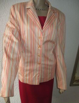 NEU * Edel * Business * Freizeit * Streifen * Anzug * Kostüm * Blazer "Betty Barclay" Gr. 40- 42/ M * mehrfarbig Pastell * - Riedlingen
