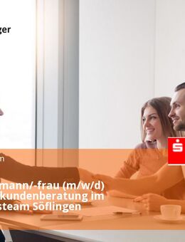 Bankkaufmann/-frau (m/w/d) Individualkundenberatung im Beratungsteam Söflingen - Ulm