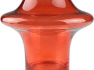 AM Design Dekovase Vibrant orangefarbene Glasvase, für einen fröhlichen Akzent