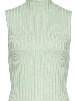 LASCANA Stricktop aus weichem Rippstrick mit Stehkragen, modisch